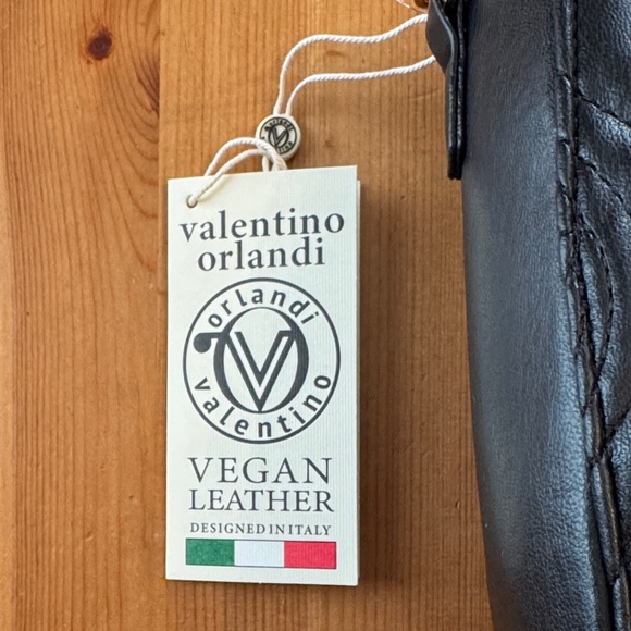 Valentino Orlandi Black Vegan Leather Women's Bag - Picture 2 of 10